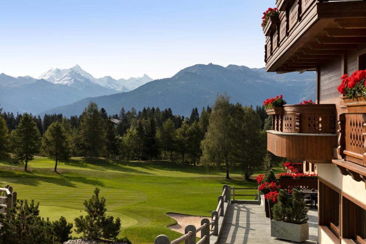 Guarda Golf Hotel & Residences Crans-Montana Bagian luar foto